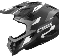 LS2 MX703 X-Force Phantom Black Grey-06> Adventure Helmen|Crosshelmen