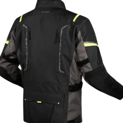 LS2 Narvik Motorjas Man Grey Black H-V Yellow> Motorjassen