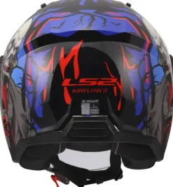 LS2 OF616 Airflow II Zombie Ii Black Red Blue-06><noscript><img width=