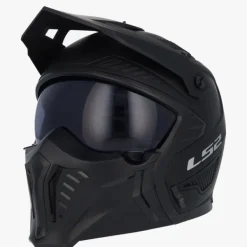 LS2 OF606 Drifter Solid Matt Black 06><noscript><img width=