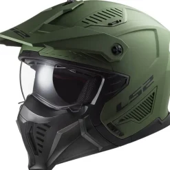 LS2 OF606 Drifter Solid Matt Military Green 06> Jethelmen