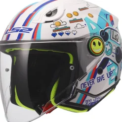 LS2 OF622 Funny II Next Level White><noscript><img width=
