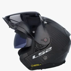 LS2 OF603 Infinity II Gloss Carbon> Jethelmen|Helmen Met Zonnevizier