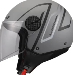 LS2 OF558 Sphere Lux II Minim Black Grey-06> Jethelmen
