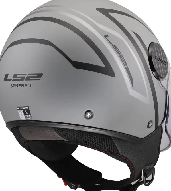 LS2 OF558 Sphere Lux II Minim Black Grey-06> Jethelmen