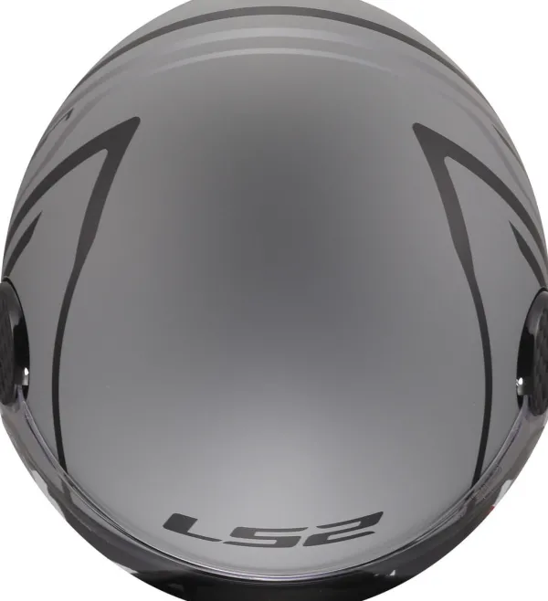 LS2 OF558 Sphere Lux II Minim Black Grey-06> Jethelmen
