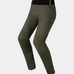LS2 Router Motorbroek Lady Olive/Green> Motorbroeken