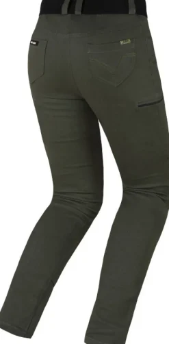 LS2 Router Motorbroek Lady Olive/Green> Motorbroeken