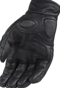 LS2 Rust Man Gloves Black Leather> Motorhandschoenen
