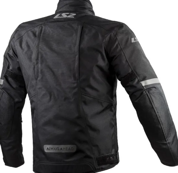 LS2 Serra Evo Motorjas Man Black> Motorjassen