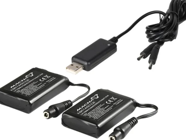 Macna Accu + USB lader 7,4V 2,2A> Verwarmingselementen