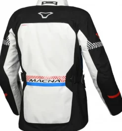 Macna Aspire Motorjas Grey/Blue 815> Motorjassen
