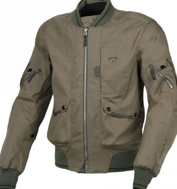 Macna Bastic Motorjas Bomber Dark green> Motorjassen
