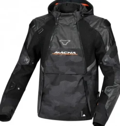 Macna Bradical Motorjas Black/Orange> Motorjassen