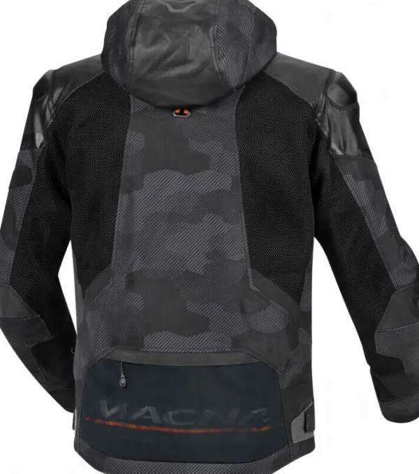 Macna Bradical Motorjas Black/Orange> Motorjassen