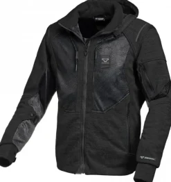 Macna Breeze Motorhoodie Black 101> Motorhoodies|Motorjassen