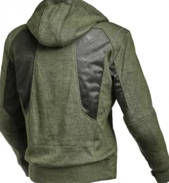Macna Breeze Motorhoodie Green/Black 404> Motorhoodies|Motorjassen