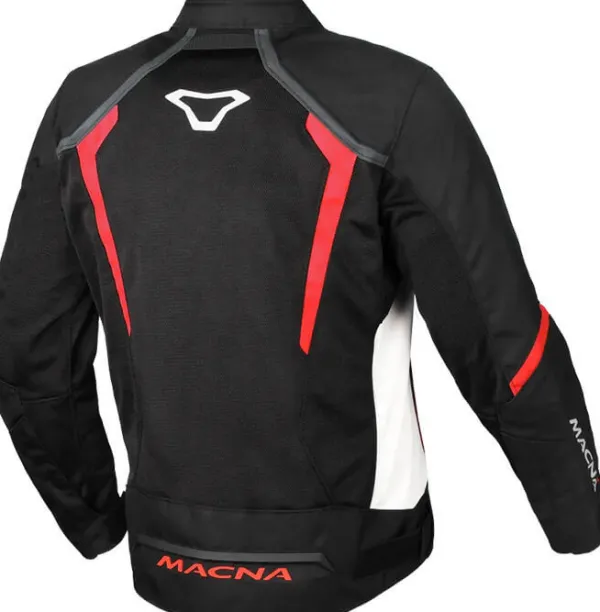 Macna Grisco Motorjas Black/Red> Motorjassen