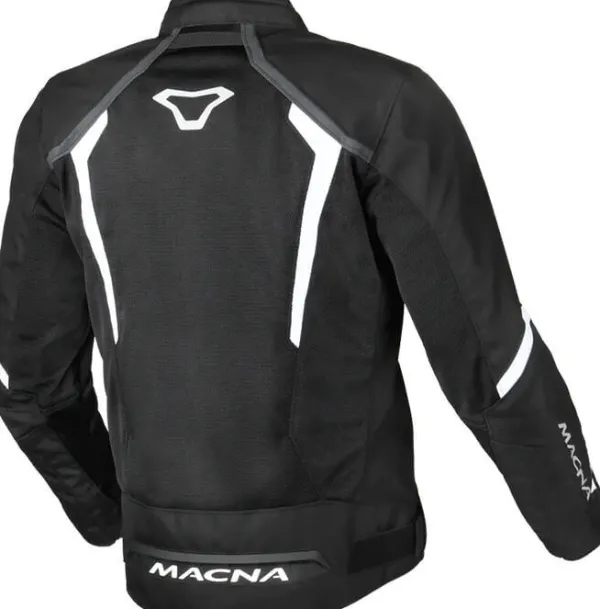 Macna Grisco Motorjas Black/White> Motorjassen