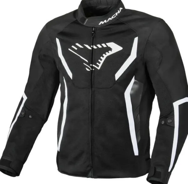 Macna Grisco Motorjas Black/White> Motorjassen