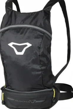 Macna Hipbag Foldable Backpack Black> Rugzakken