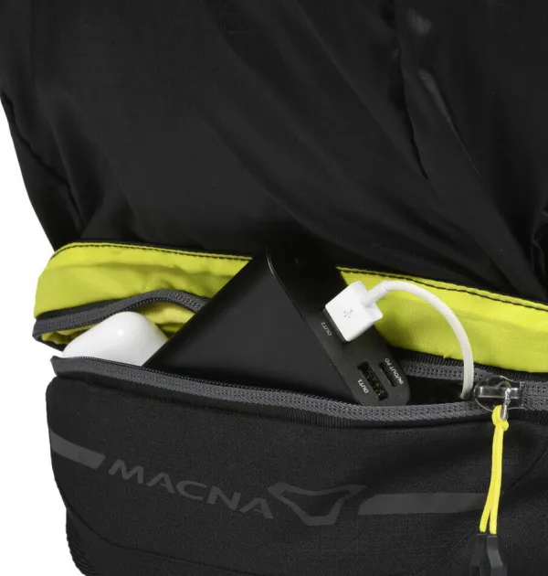 Macna Hipbag Foldable Backpack Black> Rugzakken