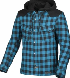 Macna Inland Motorhoodie Blue/Black 150> Motorhoodies|Motorjassen