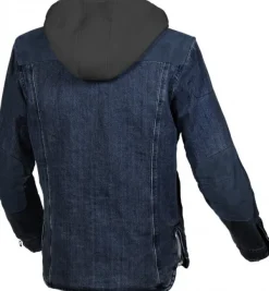 Macna Inland Motorhoodie Blue/Brown 570> Motorhoodies|Motorjassen