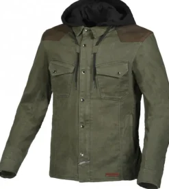 Macna Inland Motorhoodie Green/Brown 470> Motorhoodies|Motorjassen
