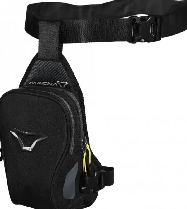 Macna Leg Bag Black> Heup- En Beentassen