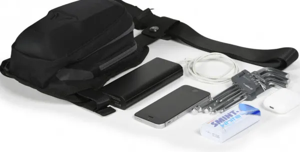 Macna Leg Bag Extended Black> Heup- En Beentassen