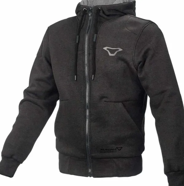 Macna Nuclone Motorhoodie Grey 808> Motorhoodies|Motorjassen