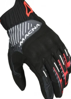 Macna Octar 2.0 Black/Red> Motorhandschoenen