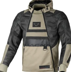 Macna Rebelite Motorjas Black/Taupe 187> Motorjassen