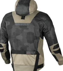 Macna Rebelite Motorjas Black/Taupe 187> Motorjassen