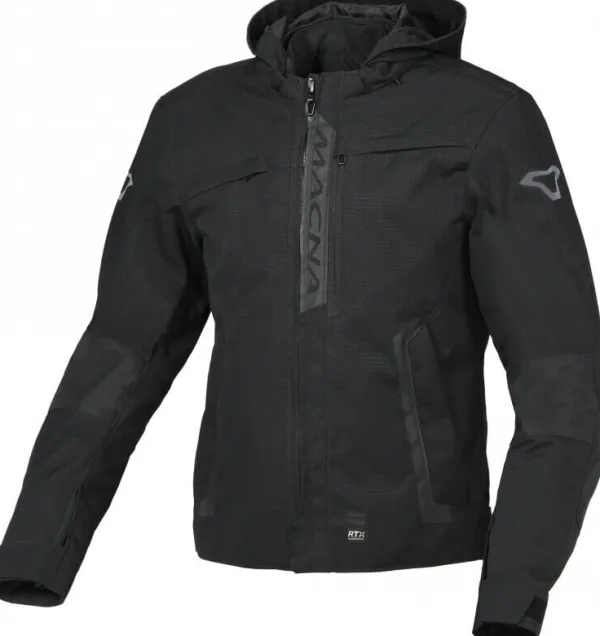 Macna Riggor Motorjas Waterproof Black> Motorjassen