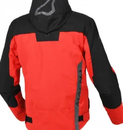 Macna Riggor Motorjas Waterproof Red/Black> Motorjassen