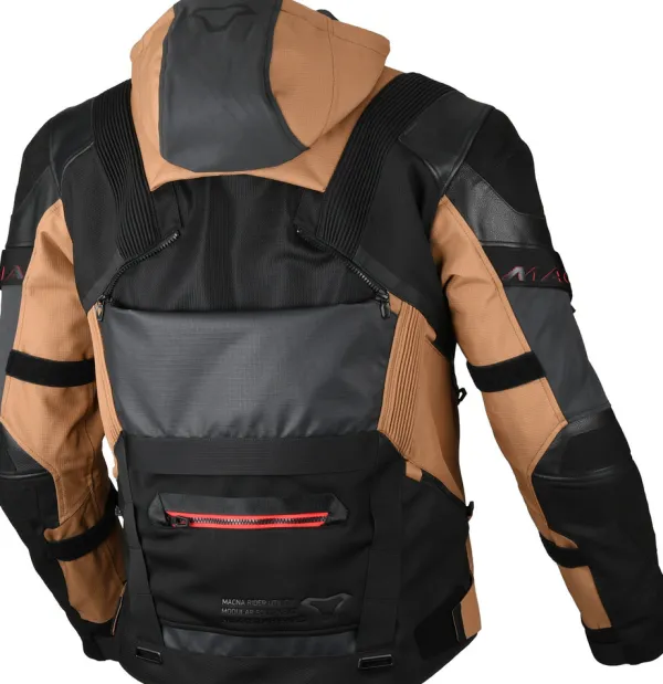 Macna Tryton Motorjas Brown/Black 710> Motorjassen