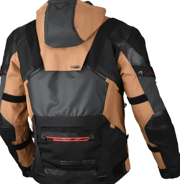 Macna Tryton Motorjas Brown/Black 710> Motorjassen