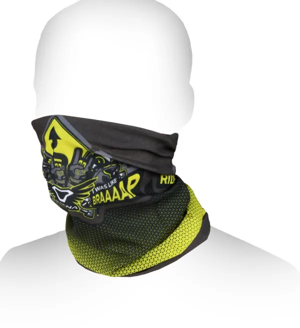 Macna Tube zomer Logo Grey/Black> Nekwarmers En Windcollars