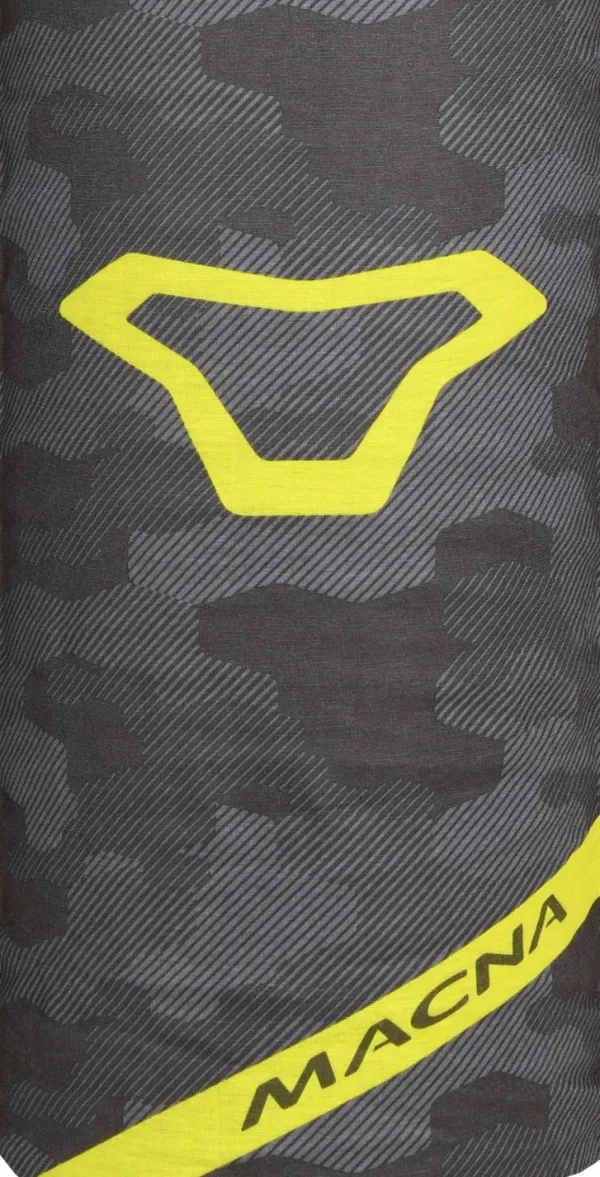 Macna Tube zomer Logo Grey/Yellow> Nekwarmers En Windcollars
