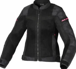 Macna Velotura Ladies Motorjas Black/Grey> Motorjassen