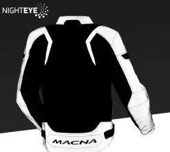 Macna Velotura Motorjas Black Night Eye> Motorjassen