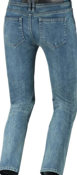 Macna Vinton straight fit Motorjeans Light blue 505> Motorjeans