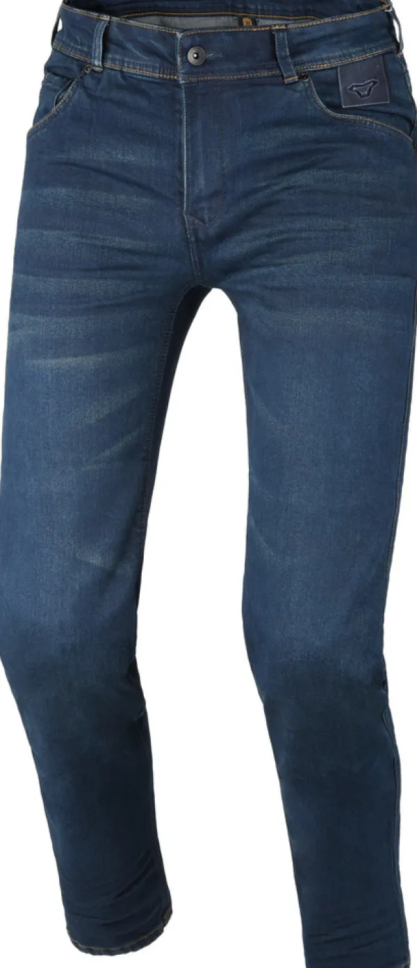 Macna Vinton straight fit Motorjeans Dark blue 555> Motorjeans