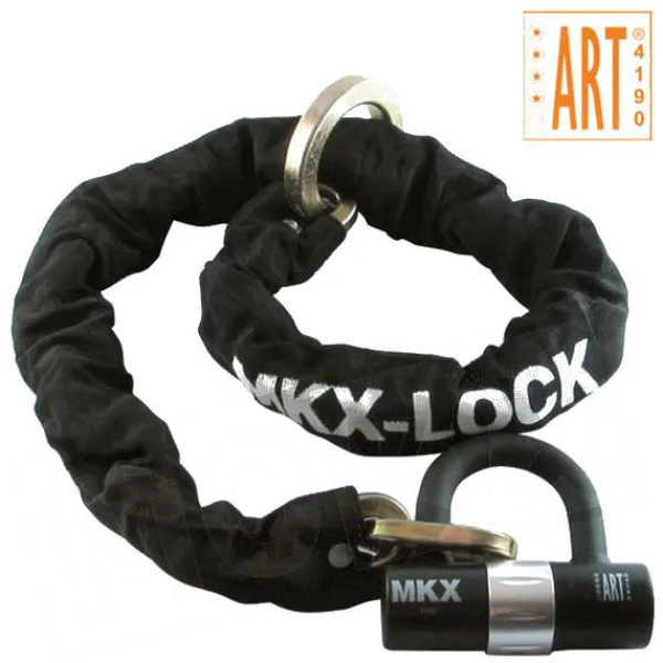 MKX Lock kettingslot met ring ART4 120cm> Motorsloten