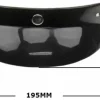 MKX Zonneklep 195mm Zwart> Vizieren
