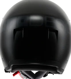 Momo AERO Mono Matt Black/Dark Grey 001> Jethelmen|Helmen Met Zonnevizier