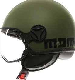 Momo FGTR Classic Mono Matt Military Green/Black 003><noscript><img width=