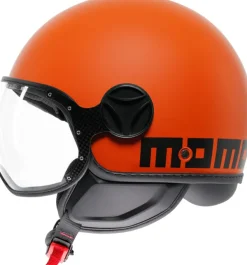 Momo FGTR Classic Mono Matt Orange/Black 018><noscript><img width=